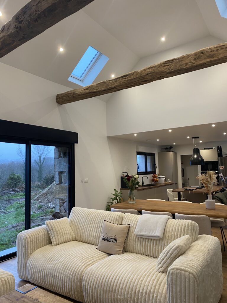 Rénovation longère bretonne